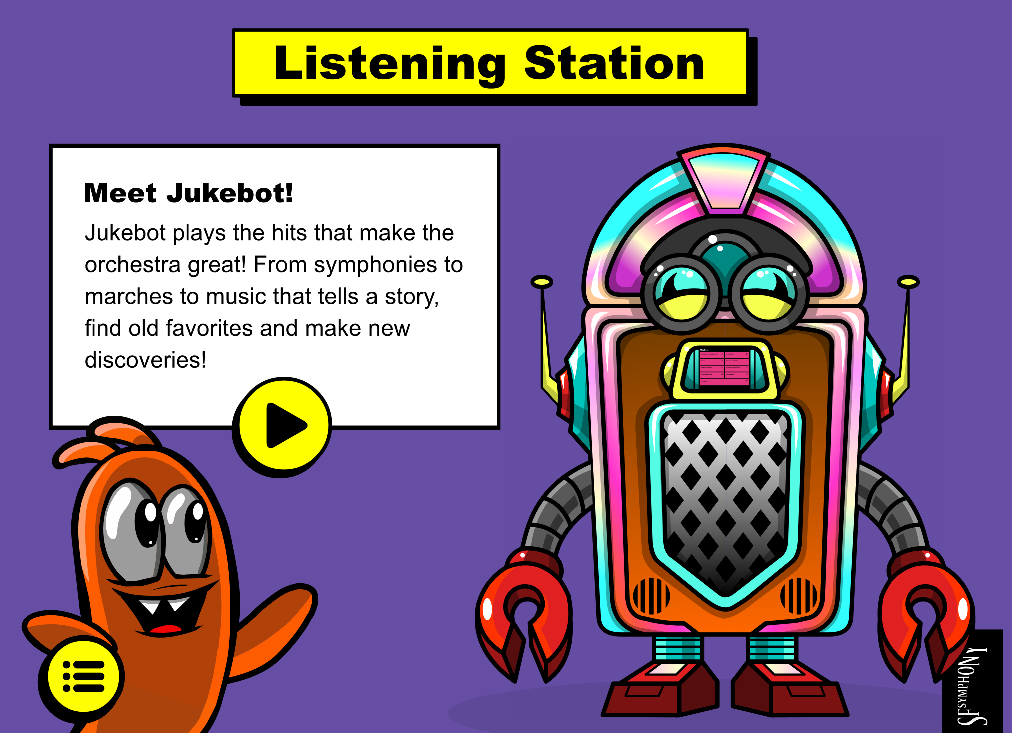 Listening Station activity