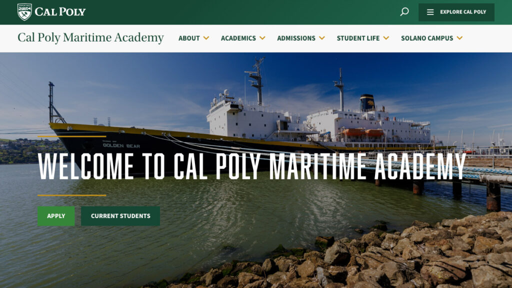 Polylearn Cal Poly Cal Poly Maritime Academy - Rolling Orange